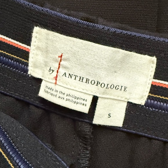ANTHROPOLOGIE Ankle Zip Trousers - Black - Picture 9 of 12